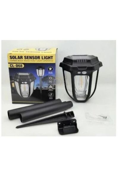 SimpluAcasa SET 2X Lampă Solară de Grădină 2 în 1 cu Senzor Mișcare, Montare ...