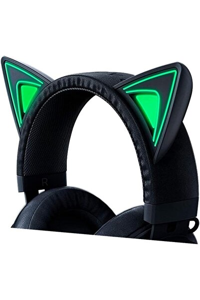 RAZER سماعة ألعاب كراكن كيتي RGB USB: صوت محيطي مساحي THX 7.1