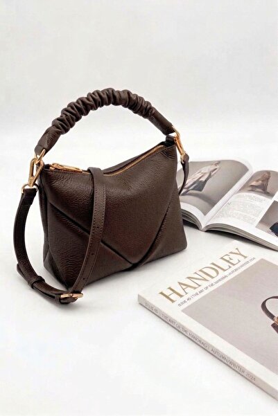 Handley ΓΥΝΑΙΚΕΙΑ ΤΣΑΝΤΑ ΩΜΟΥ ΜΕ ΠΛΕΚΤΗ ΛΑΒΗ ΚΑΙ ΛΕΠΤΟΜΕΡΕΙΕΣ