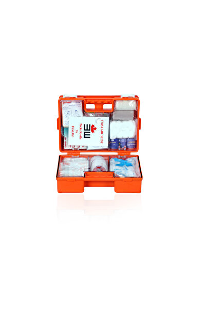 3W Healthcare 3WF-060 - FIRST AID BOX ABS ORANGE