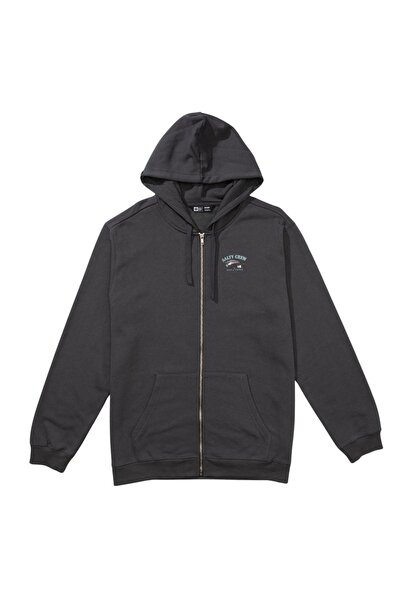 Salty Crew SNAG IT Φούτερ με φερμουάρ ανθρακί L