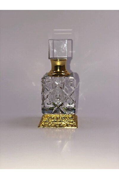 ANADOLU PARFÜM Premium Küp Kesim Kristal Sürmeli (Boş) Parfüm Şişesi - 3 ml M...