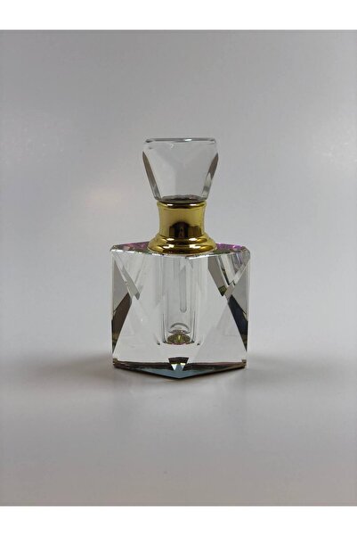 ANADOLU PARFÜM Premium Piramit Kesim Kristal Sürmeli (Boş) Parfüm Şişesi - 3 ...