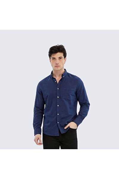 trender Cămașă pentru bărbați 12-7090 Bleumarin