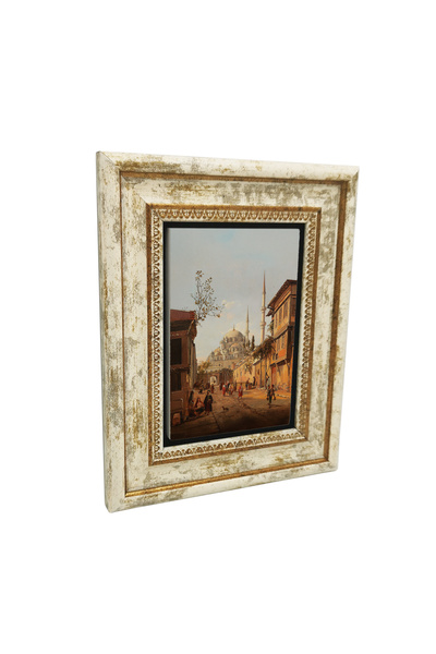 Sadrazam Εκτύπωση ζωγραφικής εικονογράφησης του θέαματος του Τζαμιού Φατίχ, ζ...