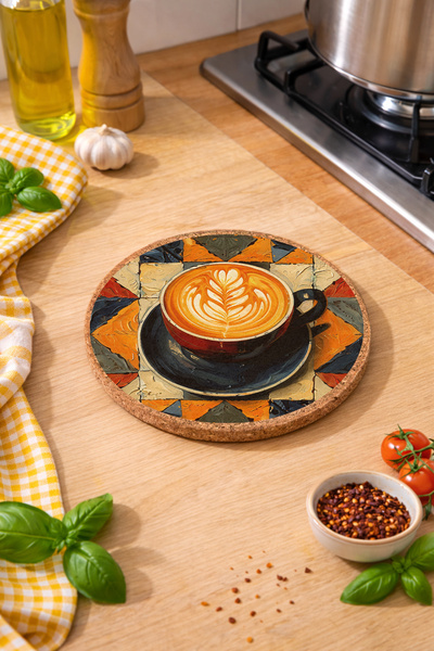 iyi fikirler Suport pentru oală/tigaie cu tematică cafea, cu diametrul de 19 ...