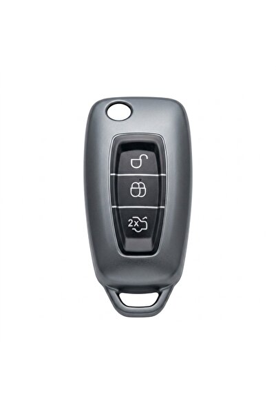 Oto Aksesuarcım Θήκη κλειδιού αυτοκινήτου από σιλικόνη συμβατή με Ford Focus/...