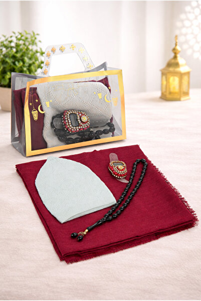 ihvan online Σετ Κασκόλ και Τσάντα – Σετ Δώρου Mevlüt με Κασκόλ, Ροζάριο και ...