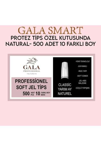 Genel Markalar PROTEZ TİPS ÖZEL KUTUSUNDA NATURAL - 500 LÜ YARIM AY