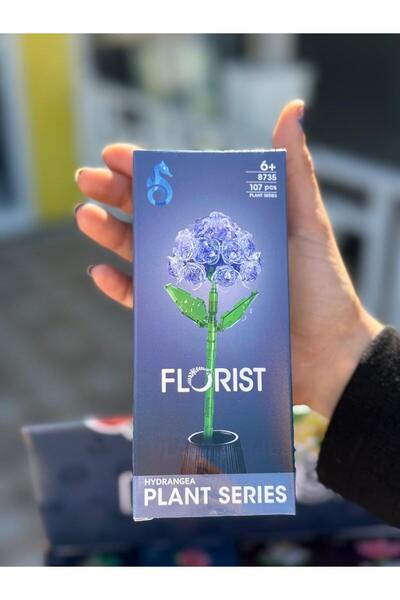 FLORİST plant series 60- 150 parça çiçek blok yapı serisi 7x16 cm kutuda