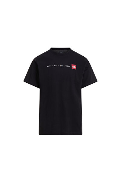 THE NORTH FACE Ανδρικό μπλουζάκι M Nse Reg Ss Tee-Graphic, μαύρο, καθημερινό ...