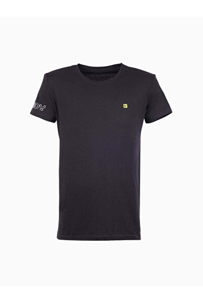 FREDDY Black Round Neck T-Shirt
