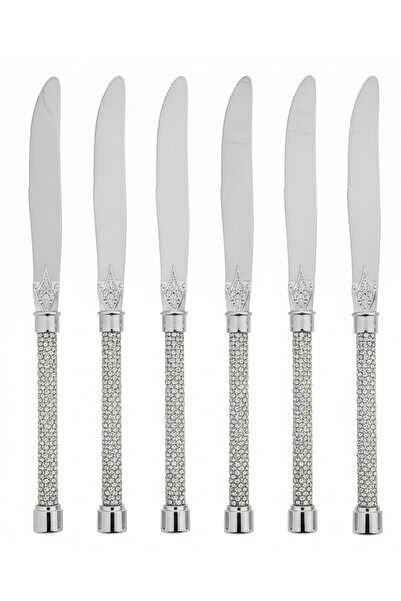 Mayflower May Flower Premium Stainless Steel Dinner Knife Set (6 pcs) with Te...
