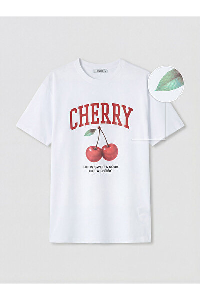 LC Waikiki T-Shirt - Λευκό - Χαλαρό