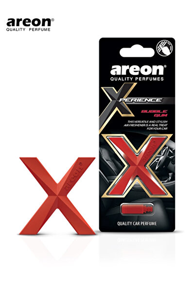 Areon معطر هواء للسيارة على شكل علكة، مشبك تهوية على شكل X، عطر طويل الأمد، م...