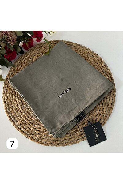 LOPRES وشاح لوبريس من القطن الناعم باللون الأخضر الفاتح LDNA0507