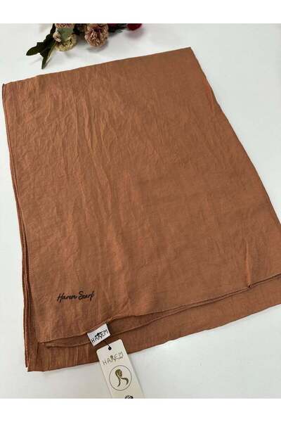 HAREM SCARF Harem Brista Cotton Shawl Cinnamon Hvh0315