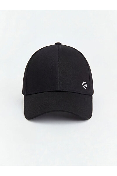 LC Waikiki Black Printed Men's Cap Hat
