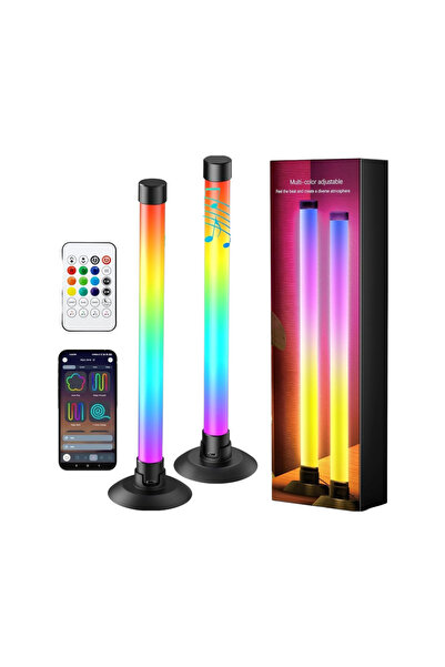 OEM Set of 2 RGB LED Bar, with App, Smart Lights, Bluetooth, Music Sync