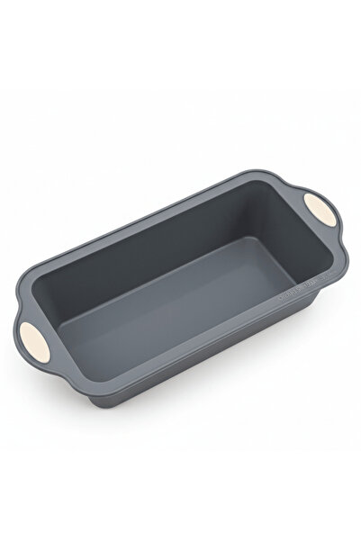 ORCHID SlimBake Grey Rectangular Silicone Cake Mould Non-Stick Flexible Bakin...