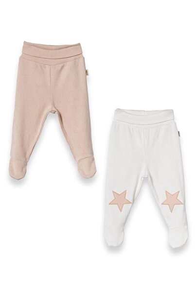 BabyCosy Organic Wear طقم من قطعتين للأطفال مع جوارب، مصنوع من القطن العضوي ب...