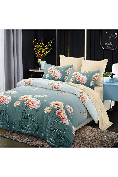 Pucioasa Bed linen for double bed 2 people, Pucioasa, SDP, from Finet, 6 piec...