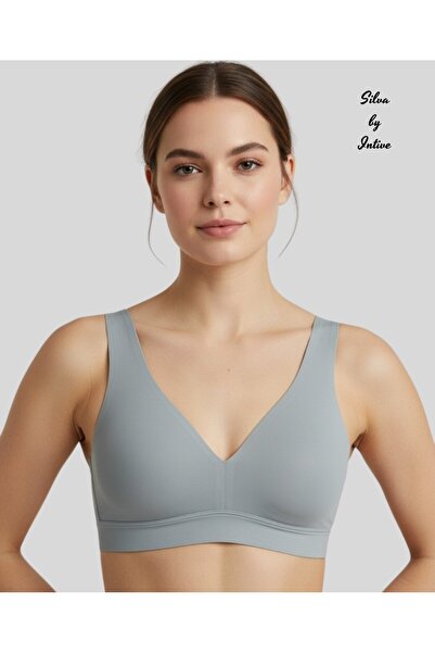 İntive Lingerie Σουτιέν/Μπραλέτα Silva με V-λαιμόκοψη μπροστά και πίσω, με χο...