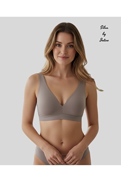 İntive Lingerie Σουτιέν/Μπραλέτα Silva με V-λαιμόκοψη μπροστά και πίσω, με χο...