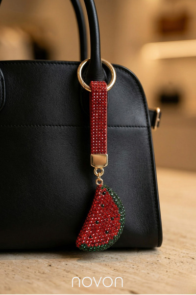 yucelique Summer Soul Design Premium Στολίδι Τσάντας με Λεπτομέρεια από Πέτρα...