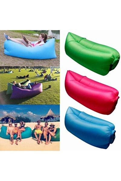 OEM Σετ 3 τεμαχίων: Φουσκωτός καναπές αέρος (Lazy Bag), φουσκωμένο στον αέρα