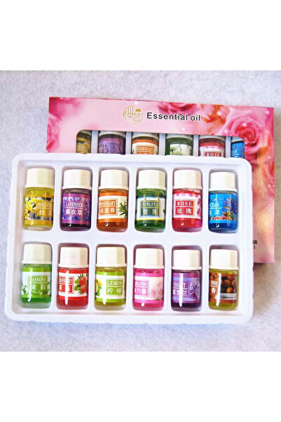 OEM Σετ 12 αιθέριων ελαίων, για καθαρισμό αρωμάτων και υγραντήρων