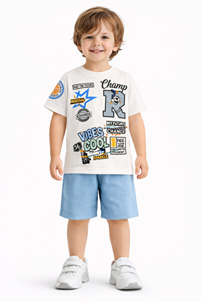 Melodikids Καλοκαιρινό αγόρι κάτω και επάνω σετ