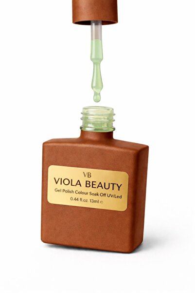VB VIOLA BEAUTY VITRAZH KALICI OJE -13ML (Protez Tırnak Kalıcı Oje ) TPO FREE