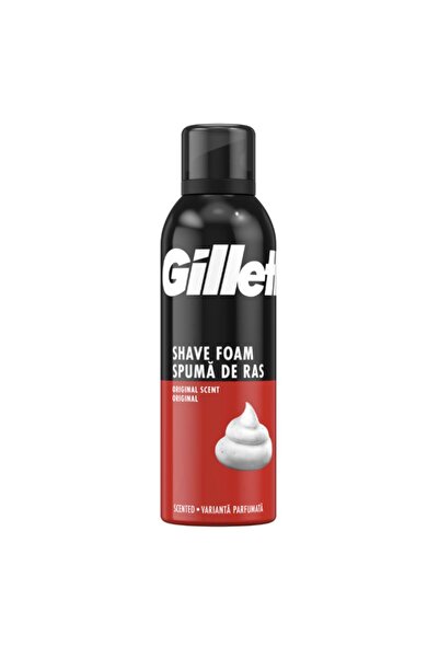 Gillette Αφρός ξυρίσματος με αυθεντικό άρωμα, 200 ml