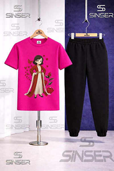 SS SİNSER Παιδικό σετ φόρμας με στάμπα JYN ANIME YORESEL