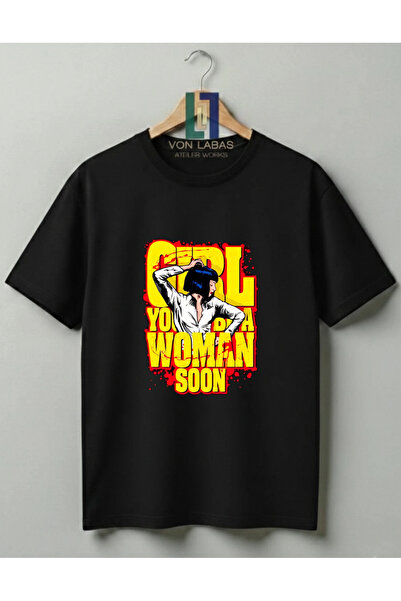 Grafftee Clothing Pulp Fiction Design Premium Unisex 100% βαμβακερό μπλουζάκι...