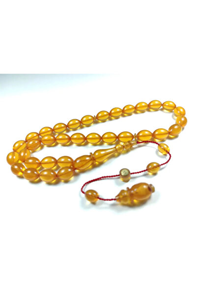 İskeçe Tesbih Χαρακτηριστικό Σφραγισμένο 0.6 Διαφανές Περικομμένο Γερμανικό Ζ...