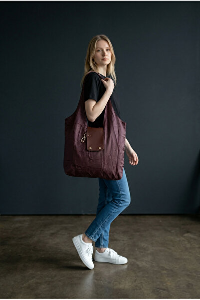 NZCLUB Capsule Club Κομψή πτυσσόμενη τσάντα για ψώνια και μπρελόκ