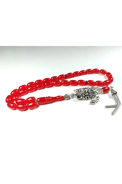 İskeçe Tesbih Γερμανικό επάργυρο συνδυαστικό στολίδι με φούντα και ζάρια Υεμένης