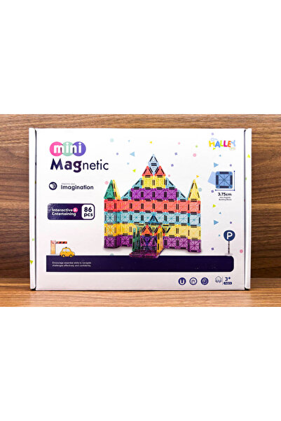 babysch manyetik küp yapı blokları 86 parça