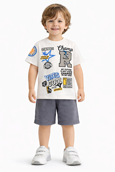 Melodikids Καλοκαιρινό αγόρι κάτω και επάνω σετ