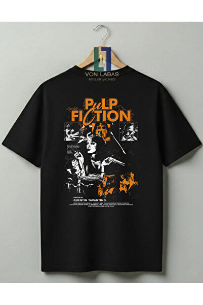 Grafftee Clothing Pulp Fiction Design Premium Unisex 100% βαμβακερό μπλουζάκι...