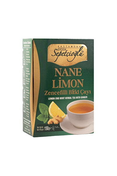 Erdem Sepetçioğlu Zencefilli Nane Limon Bitki Çayı 150 G