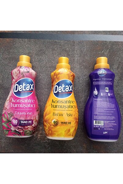 Detax KONSANTRE ÇAMAŞIR YUMUŞATICI 1440 ML X 3