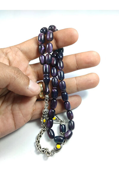 İskeçe Tesbih Μινέλι Γερμανική Ασημένια Φούντα Συνδυασμού 0.6 Delim Colorist