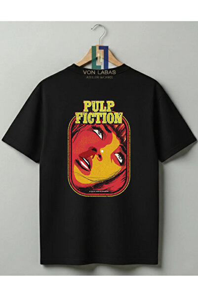 Grafftee Clothing Pulp Fiction Design Premium Unisex 100% βαμβακερό μπλουζάκι...