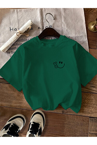 trendypassion Μπλουζάκι Unisex Smile Printed Design