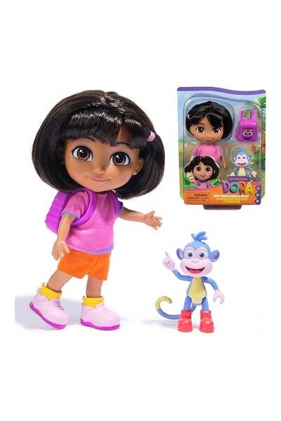 FABBA TOYS S01004701 مجموعة مجسمات دورا وصديقتها (دورا) مع الأحذية (دورا)