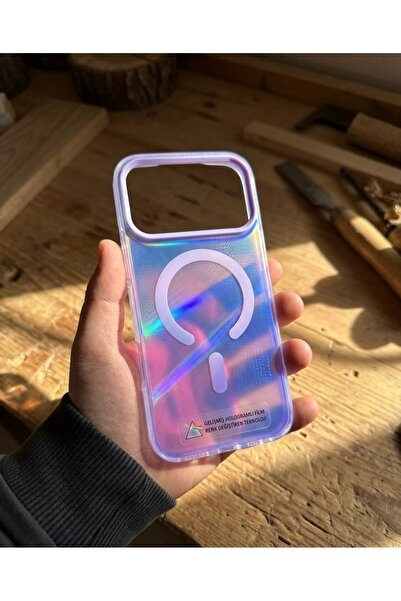 VİRA İletişim İphone 17 Pro Max MagSafe Uyumlu Hologramlı Premium Telefon Kılıfı