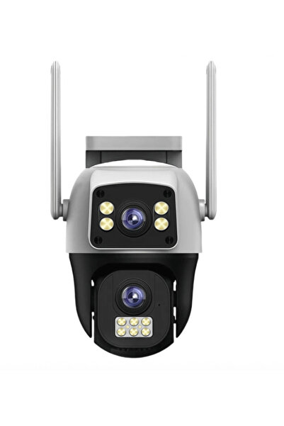 OEM Κάμερα επιτήρησης IP 4MP με διπλό Wi-Fi, 2 κεραίες, ζουμ, έγχρωμη νυχτερι...